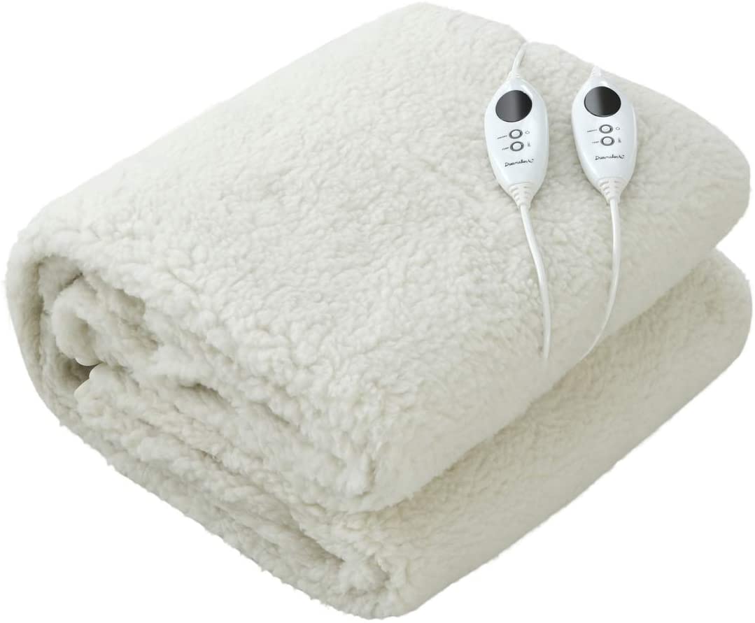 Plush Fleece 350Gsm Top Electric Blanket