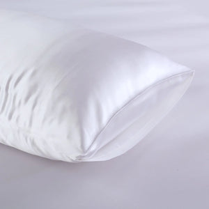 Mulberry Silk Pillowcase 25 Momme - White