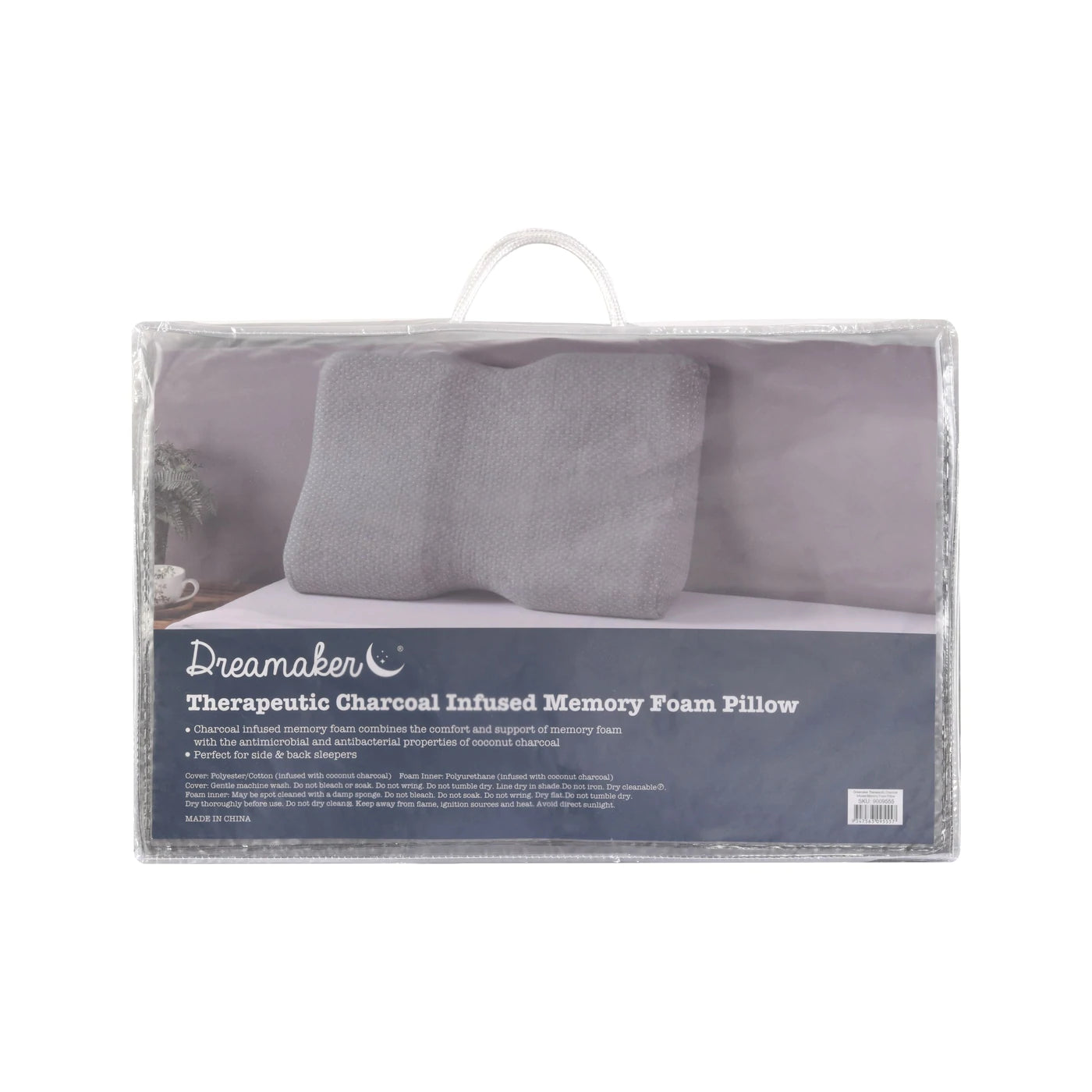 Charcoal infused memory foam pillow outlet