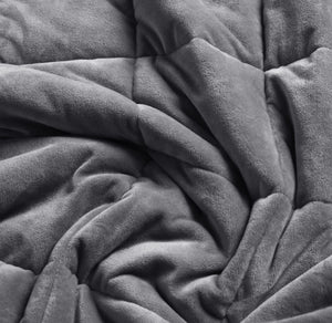 Calming Soft Weighted Blanket - Grey