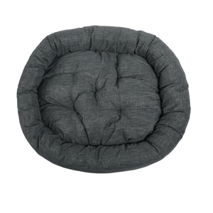 Charlie's The Great Dane Bed with Bolster Round  - Grey
